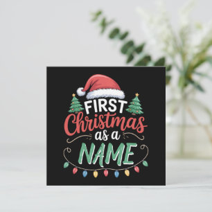Personalisierte erste Weihnachten als Familienpass