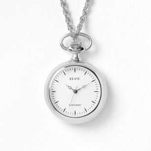 Personalisierte Erwachsene-Legierung Silberhalsket Armbanduhr