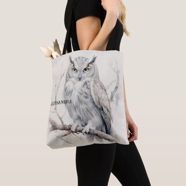 Personalisierte Eule-Tote-Tasche - Naturlich Inspi Tasche (Von Nahem)