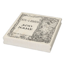 Personalisierte Ex-Libris-Ahorn-Briefmarke