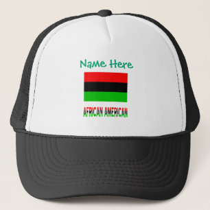 Personalisierte Fahne der Afrikanischen Diaspora Truckerkappe