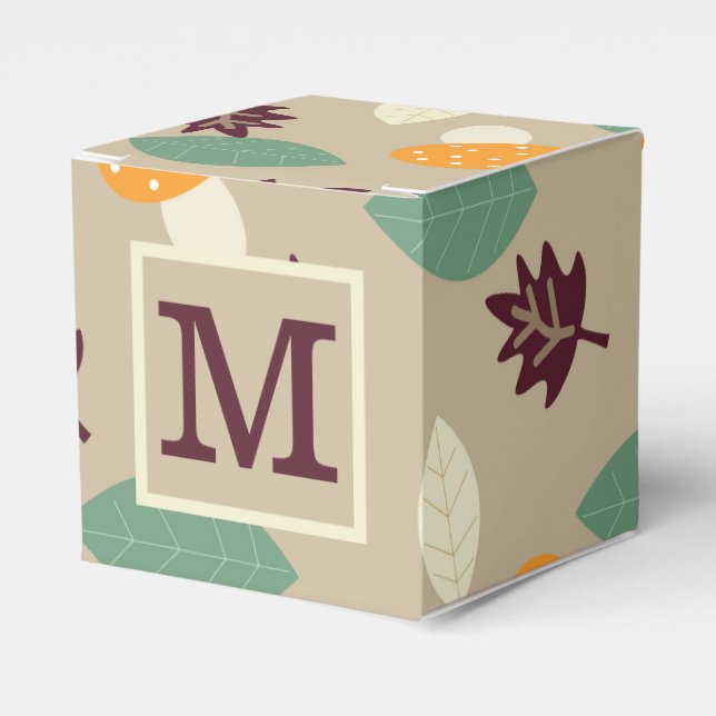 Personalisierte Fall-Gefallen-Box Geschenkschachtel (Vorderseite)