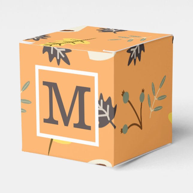 Personalisierte Fall-Gefallen-Box Geschenkschachtel (Vorderseite)