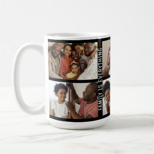 Personalisierte Familie ist alles 6 Fotomaterial Kaffeetasse