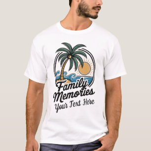 Personalisierte Familienerinnerungen Individuelle  T-Shirt
