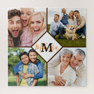 Personalisierte Familienfotos-Puzzles