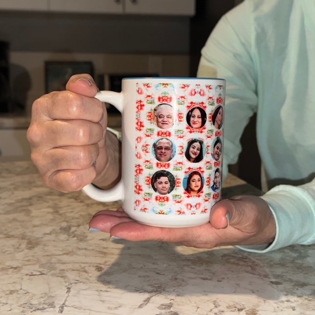 Personalisierte Familienfotos Tasse Licht und Luft (Add your photos)