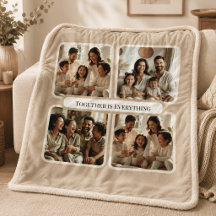 Personalisierte Familienfotos - Zusammen ist alles