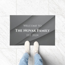 Personalisierte Familienname Türmatte – Willkommen