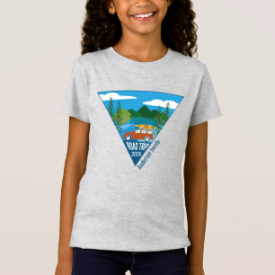 Personalisierte Familienreise in den Berg T-Shirt