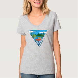 Personalisierte Familienreise in den Berg T-Shirt