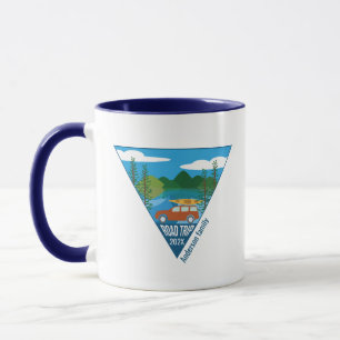 Personalisierte Familienreise in den Berg Tasse