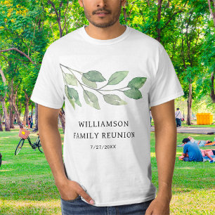 Personalisierte Familienzusammenkunft T-Shirt