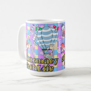 Personalisierte Farb-Pharmacy Tech-Kaffee-Tasse Kaffeetasse