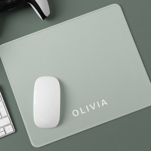 Personalisierte Farbe der grünen Asche Mousepad