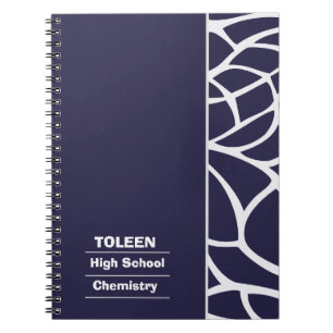 Personalisierte Farbmuster nicht Notizblock