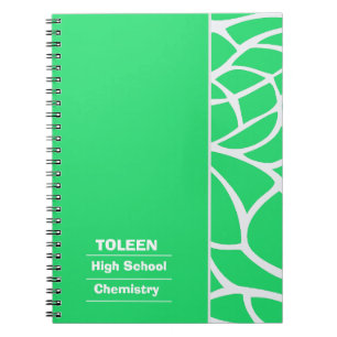 Personalisierte Farbmuster nicht Notizblock