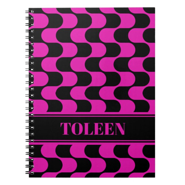 Personalisierte Farbmuster Notizblock (Vorderseite)