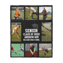 Personalisierte Feldhockey-Abschlussfeier für die 