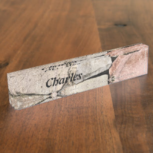 Personalisierte Felsen-Wand Namensplakette