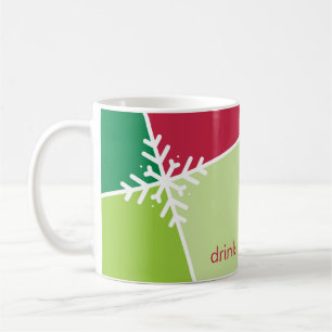 PERSONALISIERTE FESTLICHE TASSE:: modernista Kaffeetasse