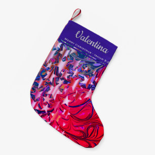 Personalisierte Feststars Kleiner Weihnachtsstrumpf
