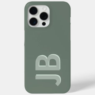 Personalisierte fett-Anfangsmonogramm Case-Mate iPhone Hülle