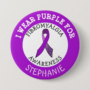 Personalisierte Fibromyalgie-Taste Button