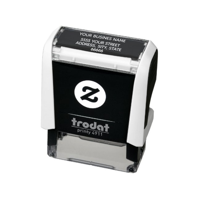 Personalisierte Firmenadresse Permastempel (Produkt)