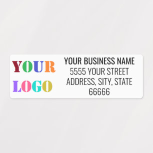 Personalisierte Firmennamen und Logo-Labels Etiketten