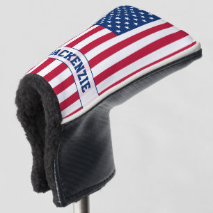 Personalisierte Flaggen-US Flagge der USA Golf Headcover