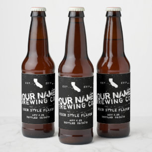 Personalisierte Flaschenaufkleber Bierflaschenetikett