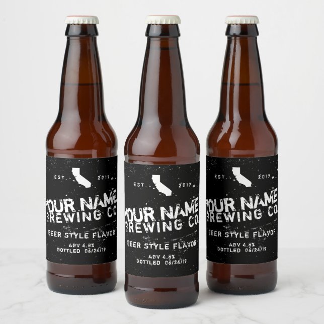 Personalisierte Flaschenaufkleber Bierflaschenetikett (Flaschen)
