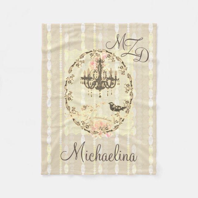 Personalisierte Fleece Blanket Le Chandelier (Vorderseite)