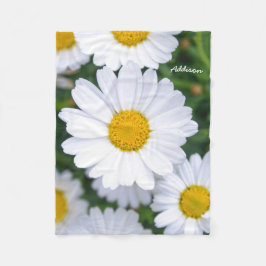 Personalisierte Fleece Blankets Frühlingsblumen