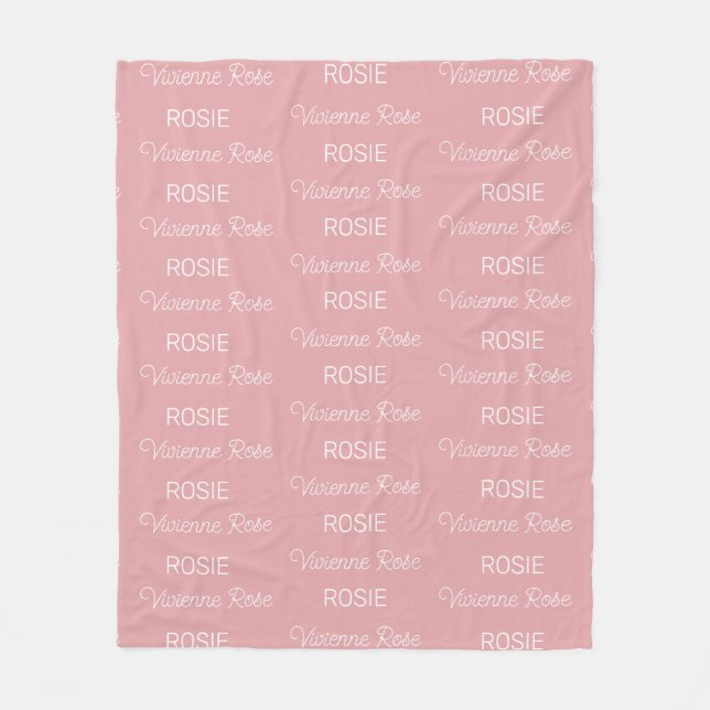 Personalisierte Fleece-Decke Fleecedecke (Vorderseite)