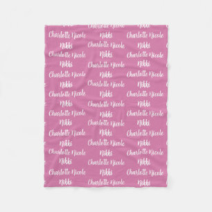 Personalisierte Fleece-Decke für Kinder Fleecedecke