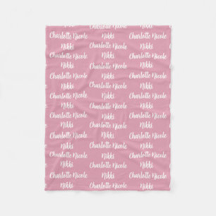 Personalisierte Fleece-Decke für Kinder Fleecedecke