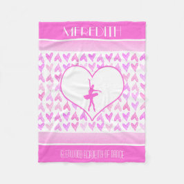 Personalisierte Fleecedecke