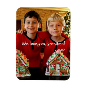 Personalisierte flexible Foto-Magnete für Oma Magnet