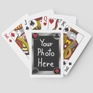 Personalisierte Foto-Anzüge Poker spielen  Spielkarten