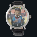 Personalisierte Foto-Armüberwachung Armbanduhr<br><div class="desc">Laden Sie ein Foto Ihres Babys,  Enkelkindes oder Ihrer Familie hoch,  um eine personalisierte Uhr zu erstellen. Diese Uhren machen auch großartige Geschenke für junge Mutter und Väter,  oder Großeltern.</div>