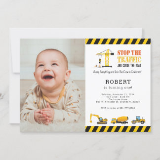 Personalisierte Foto-Buggys Einladung