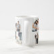 Personalisierte Foto-Collage der Familien-7 Kaffeetasse (Henkel)