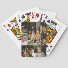 Personalisierte Foto-Collage-Spielkarten Spielkarten