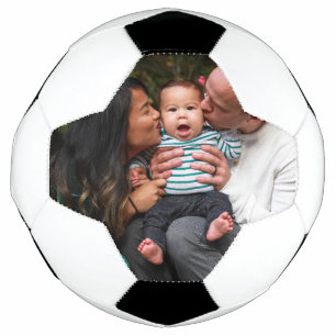 Personalisierte Foto-Familie Fußball