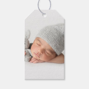 Personalisierte Foto-Geschenketiketten Geschenkanhänger