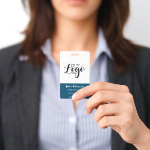 Personalisierte Foto-ID und Logo-Sicherheitskarte Ausweis