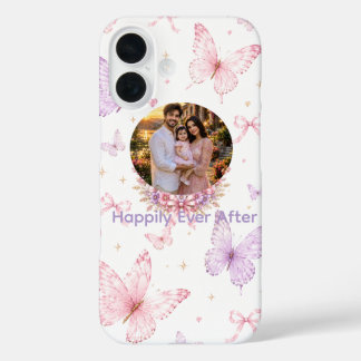 Personalisierte Foto-iPhone-16-Hülle Schmetterling iPhone 16 Hülle