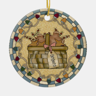 Personalisierte Foto-Keramik-Weihnachtsverzierung Keramik Ornament